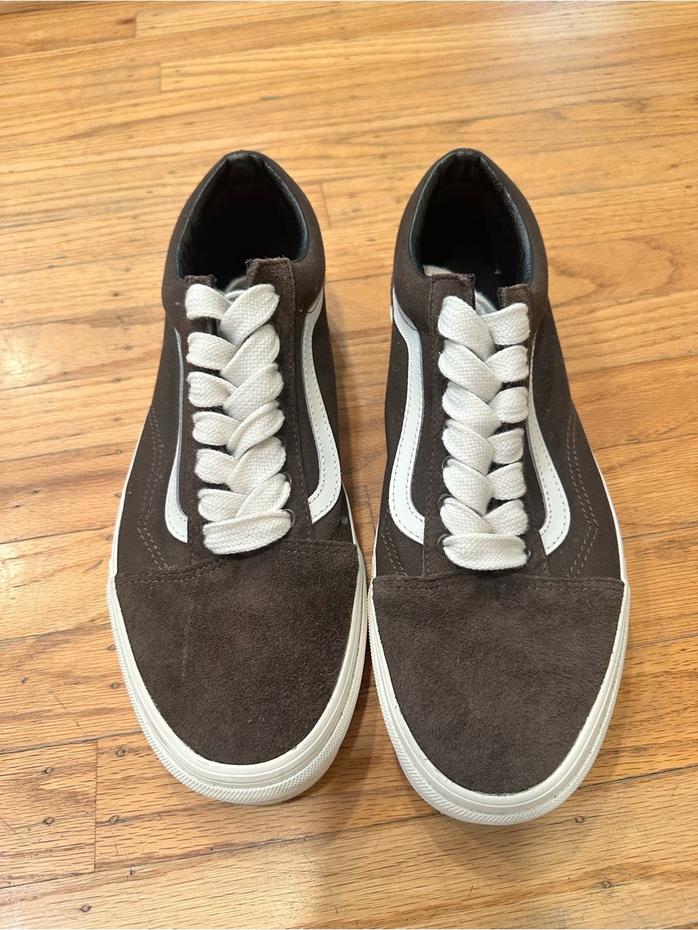 Men's Brown Suede Old Skool Vans Size 12